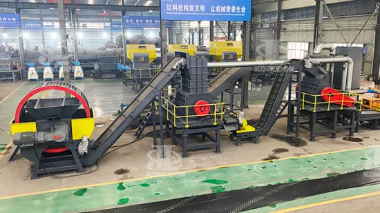 Kowloon Rubber Recycling Line Tire Processing Machine Tire Shredders Tyre Recycling Equipment